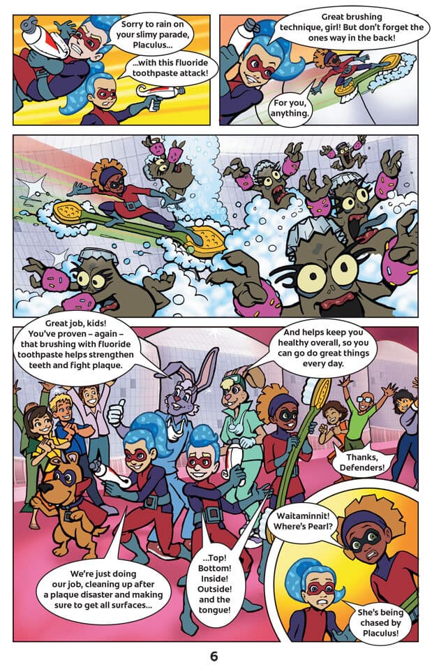Dr. Rabbit & The Tooth Defenders Comic Book 