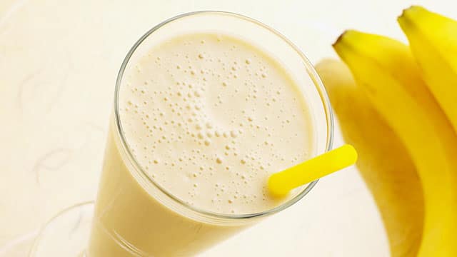 A banana milkshake