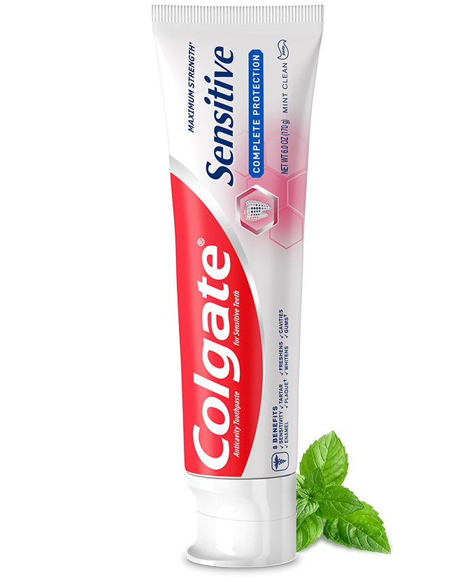 Packshot of Colgate<sup>®</sup> Sensitive Complete Protection Toothpaste