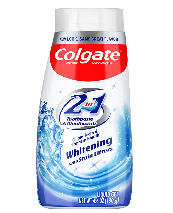 Packshot of Colgate<sup>®</sup> 2in1 Whitening
