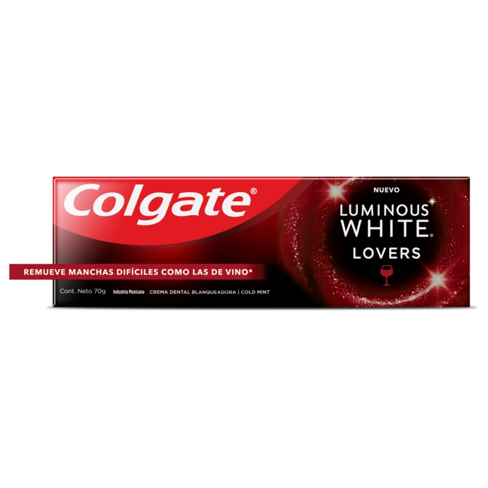 Pasta Dental Colgate® Luminous White Lovers Vino