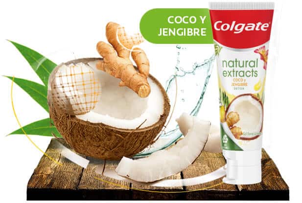 Ingrediente Coco y Jengibre