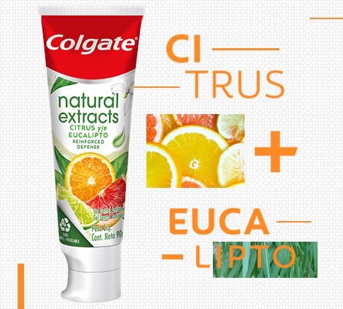 Colgate Natural Extracts Citrus y Eucalipto