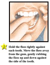 how to floss teeth properly - colgate in