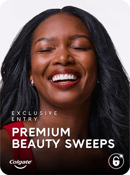Exclusive entry premium beauty sweeps card