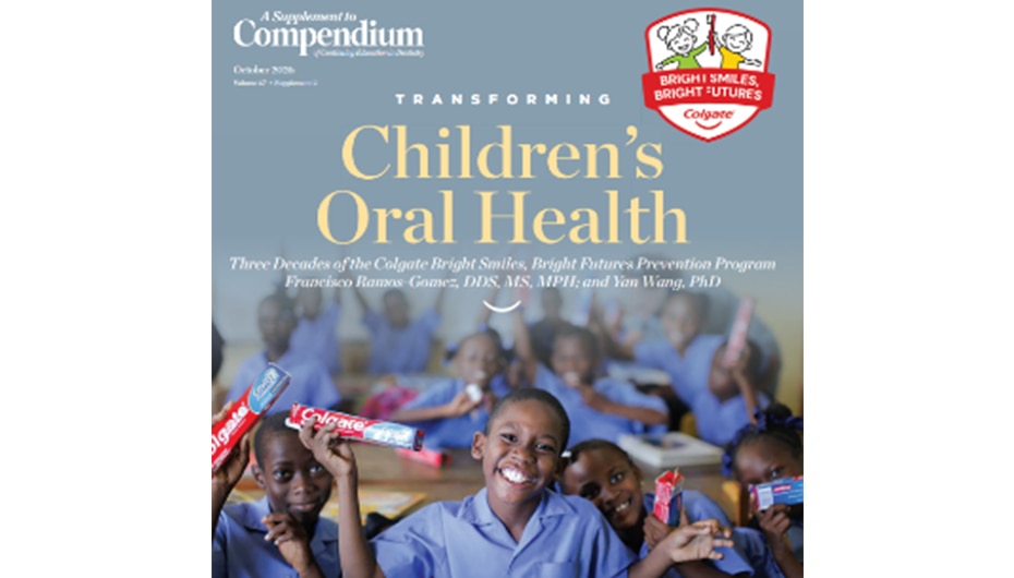 Cover of Compendium publication about Colgate Bright Smiles, Bright Futures program.