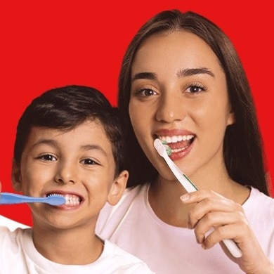 familia sonriendo
