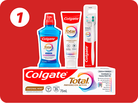Compra productos colgate total