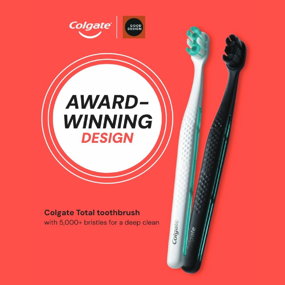Award Winning Design Colgate Total toothbrush