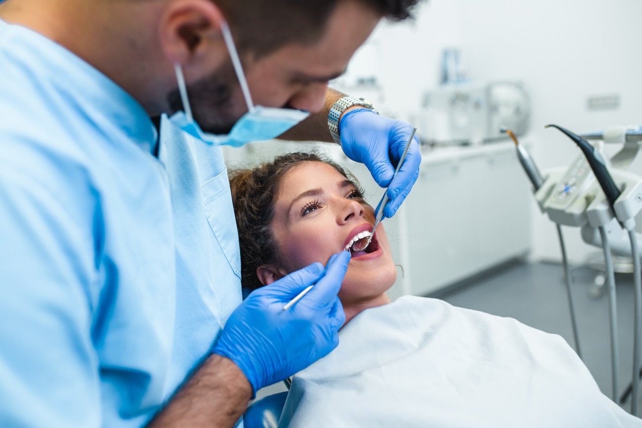 professional dental checkup