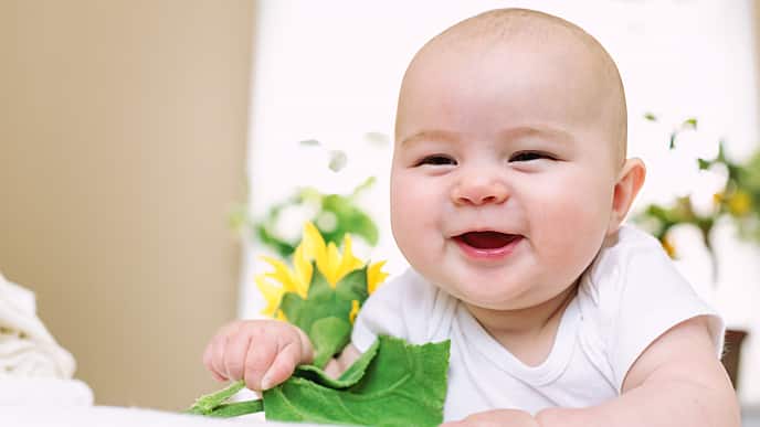 3 month old baby teething