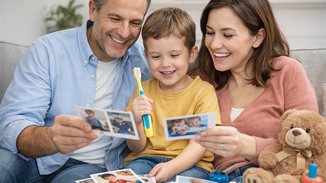 Hombre recordando infancia