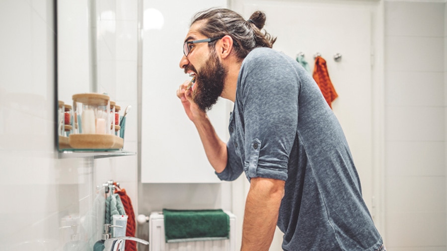 تحسين صحة اللثة