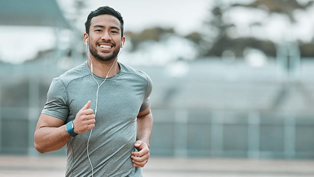 Man running