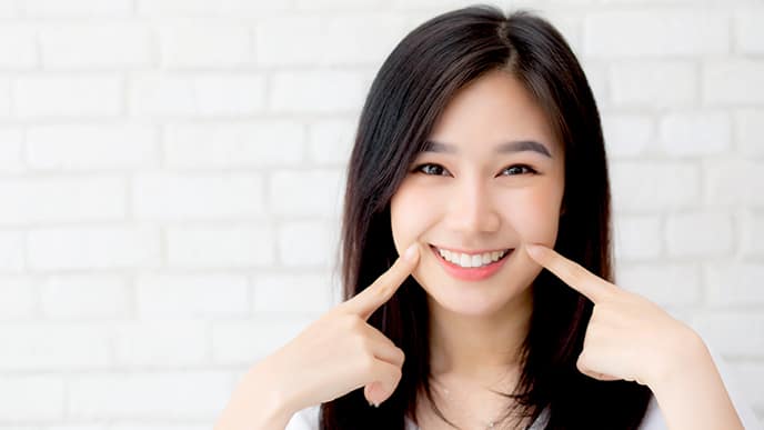 ผู้หญิงสวยยิ้ม