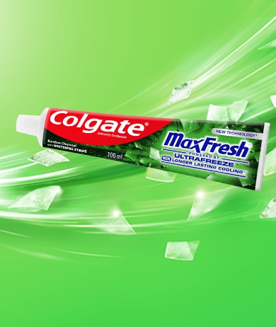 معجون الأسنان كولجيت® ماكس فريش® بالفحم الخيزران