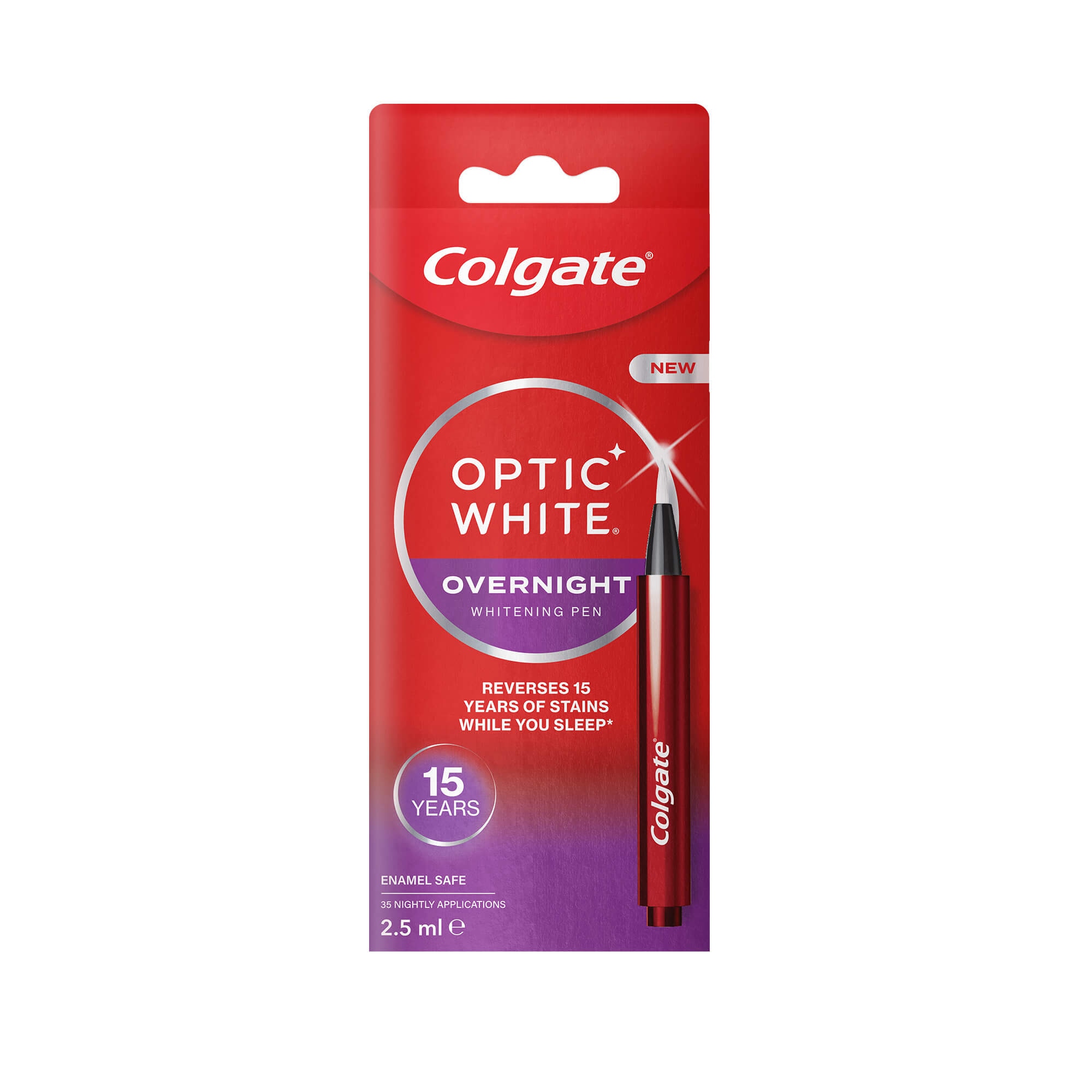 قلم التبييض الليلي كولجيت® أوبتيك وايت®