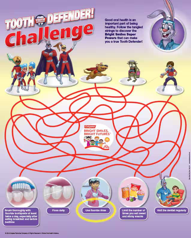 Tooth Defender! Maze Challenge