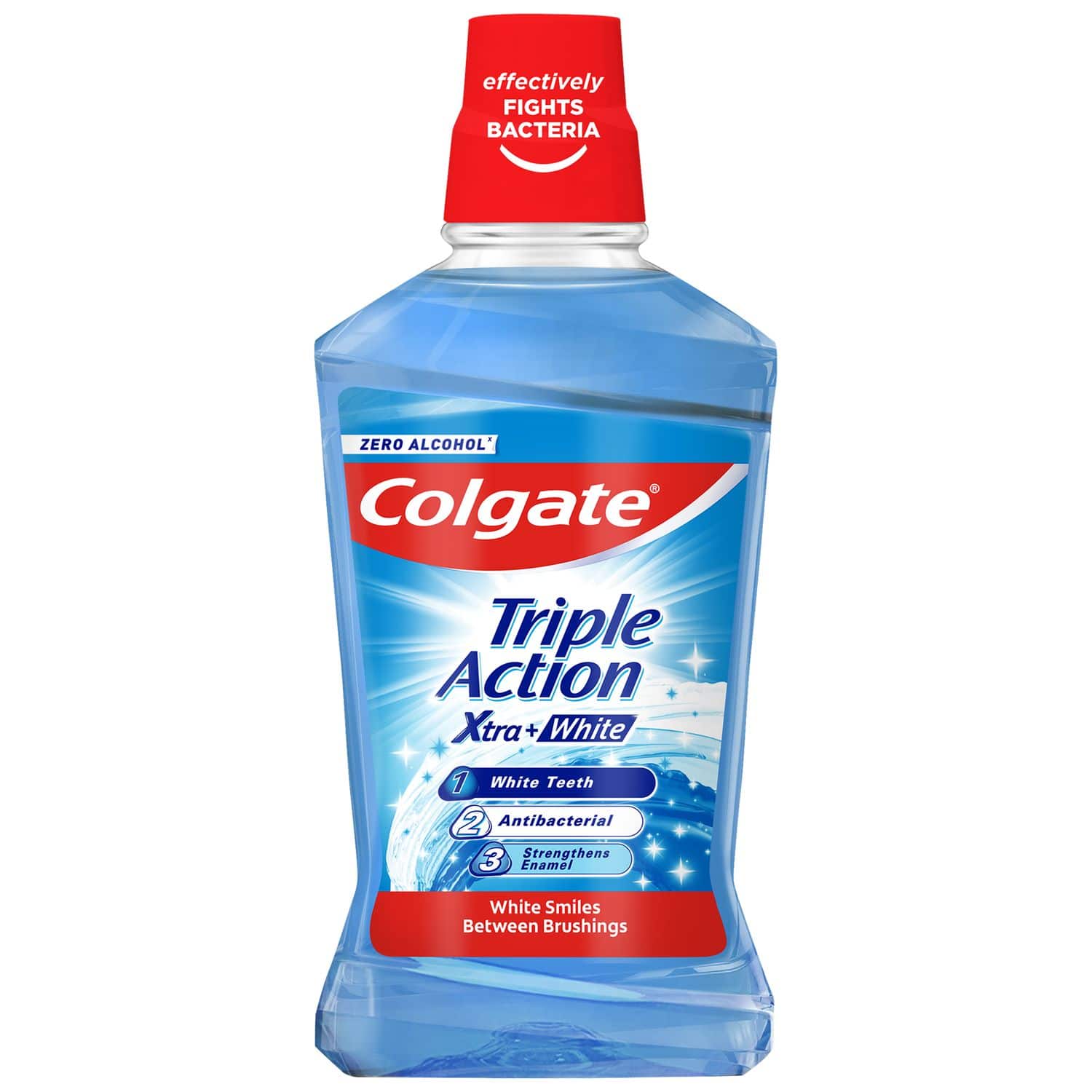 Colgate Triple Action Xtra White Mouthwash Alcohol Free