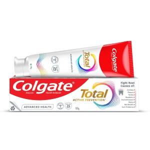 Colgate Total 150gm Advanced Health Antibacterial Toothpaste, Stronger 12-Hour Anti-Germ Protection, Whole Mouth Health, World's No. 1* Germ-fighting Toothpaste