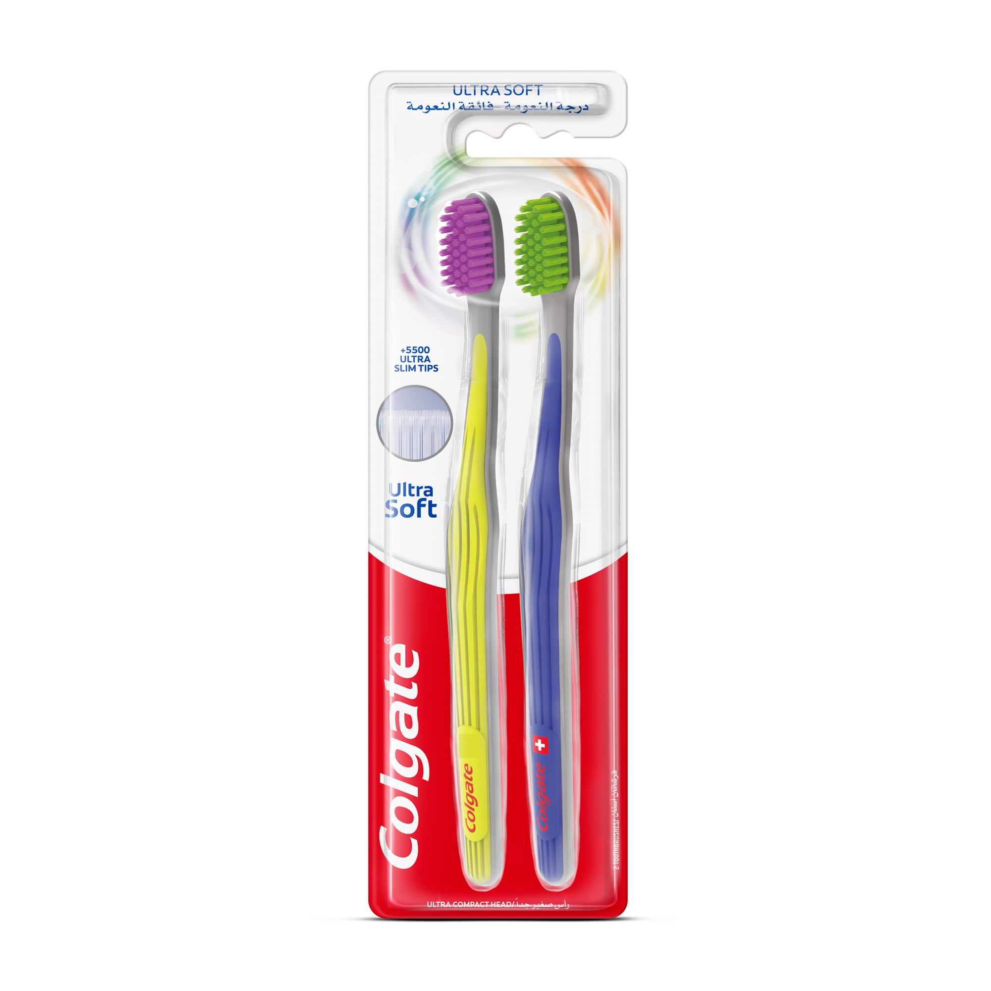 Colgate Ultra Soft Toothbrush twin packs