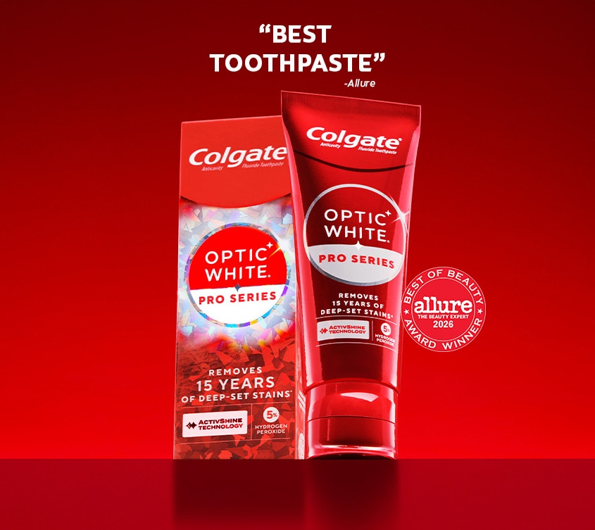 colgate optic white pro series