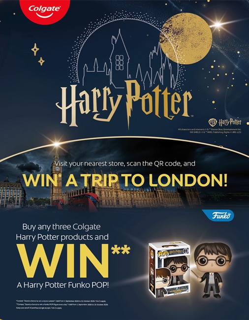 colgate campaign, win a trip to london