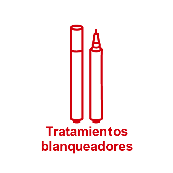 Tratamientos blanqueadores