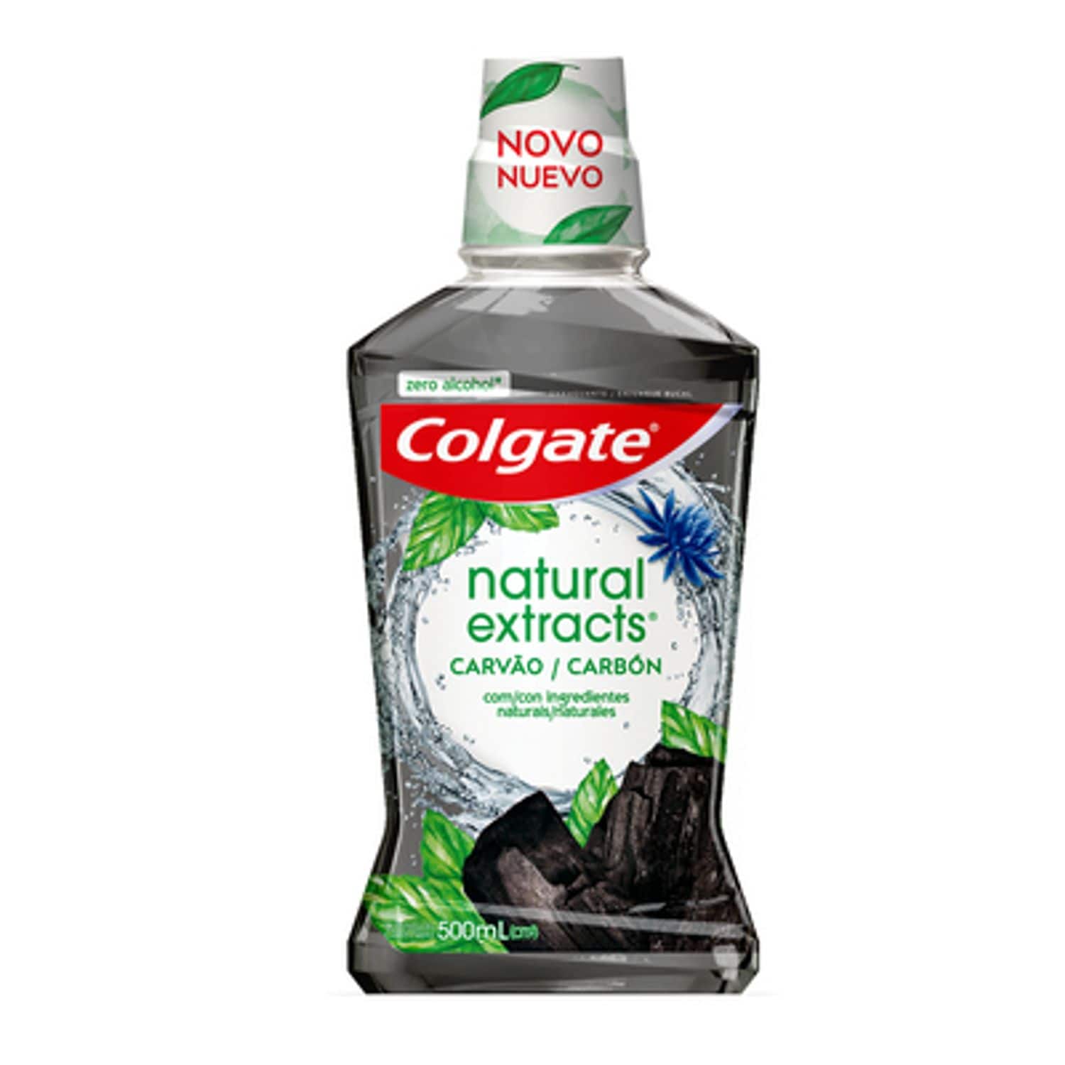 Enjuague bucal Colgate Natural Extracts Carbon