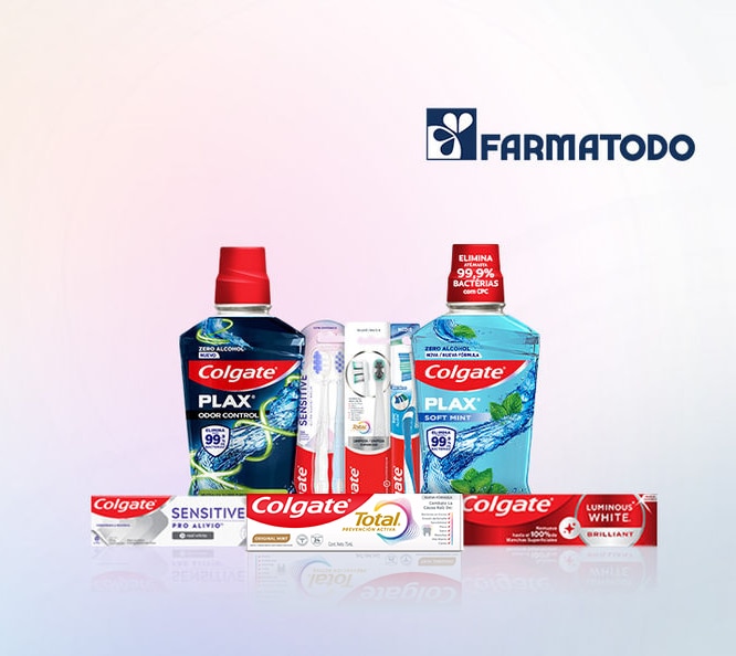 Farmatodo y productos de Colgate