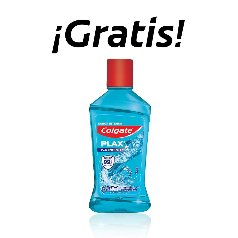 Imagen del enjuague Colgate Plax Ice Infinity 60ml