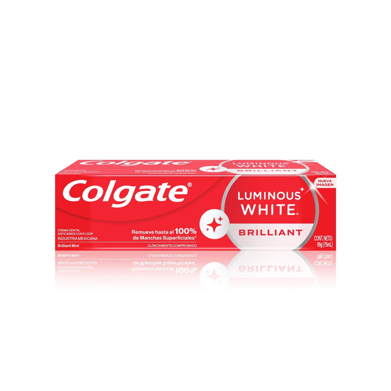Pasta de Dientes Colgate Luminous White Brilliant Blanqueamiento