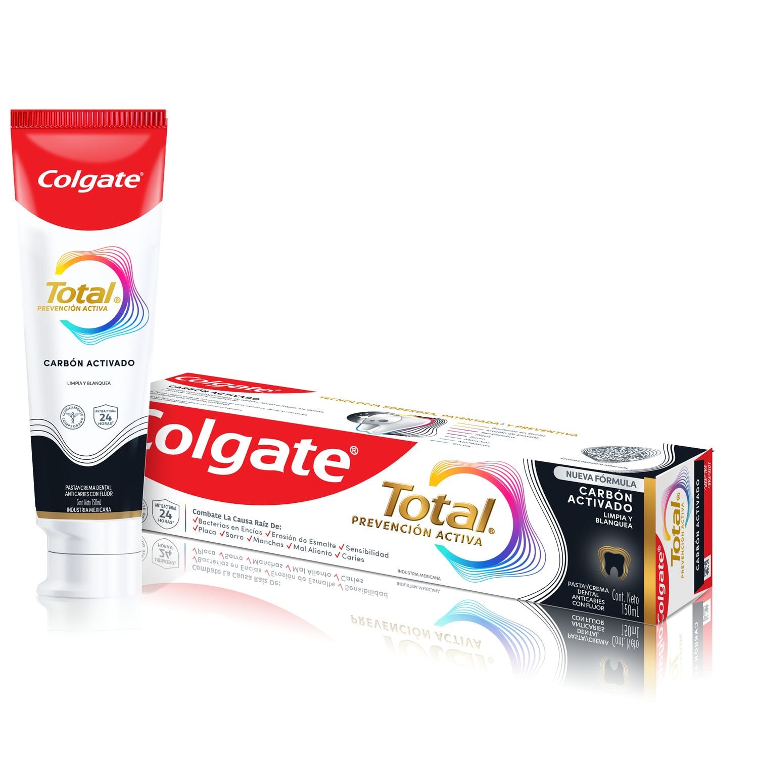 Pasta de Dientes Colgate Total Activated Charcoal