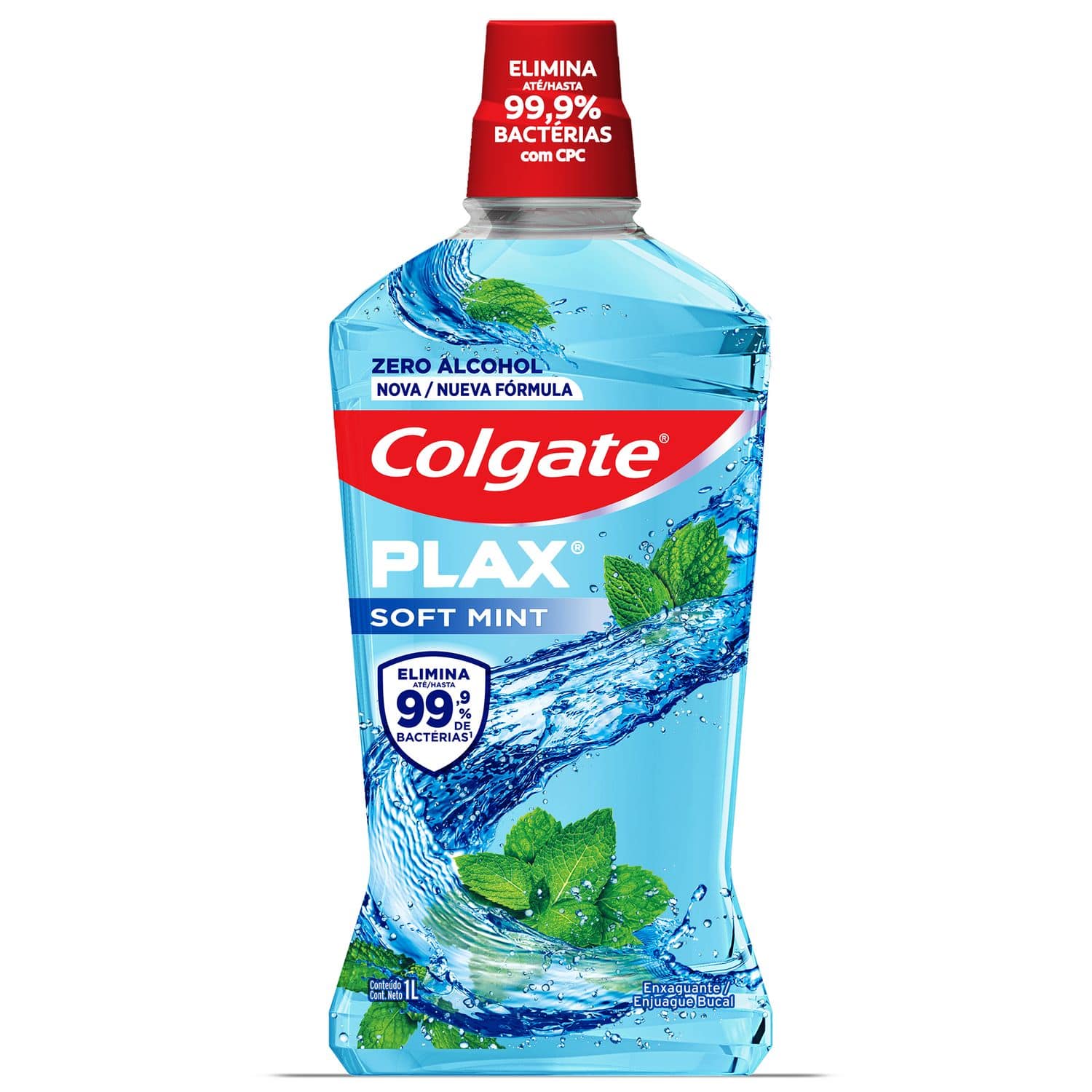 Colgate Plax Enjuague Bucal Menta Suave