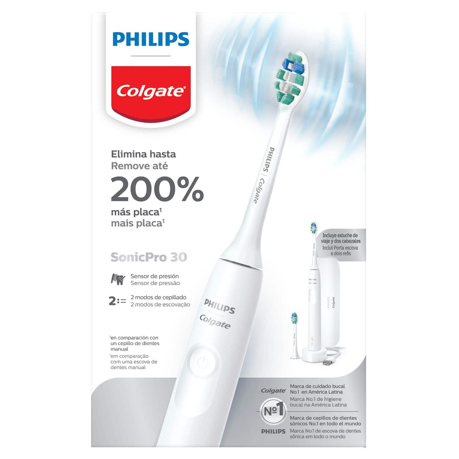 Cepillo de Dientes Eléctrico Philips Colgate SonicPro
