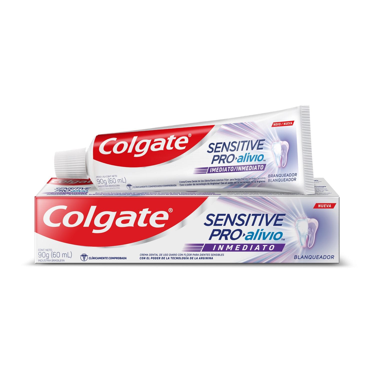 Colgate Pasta Dental Sensitive Pro Alivio Inmediato Blanqueador