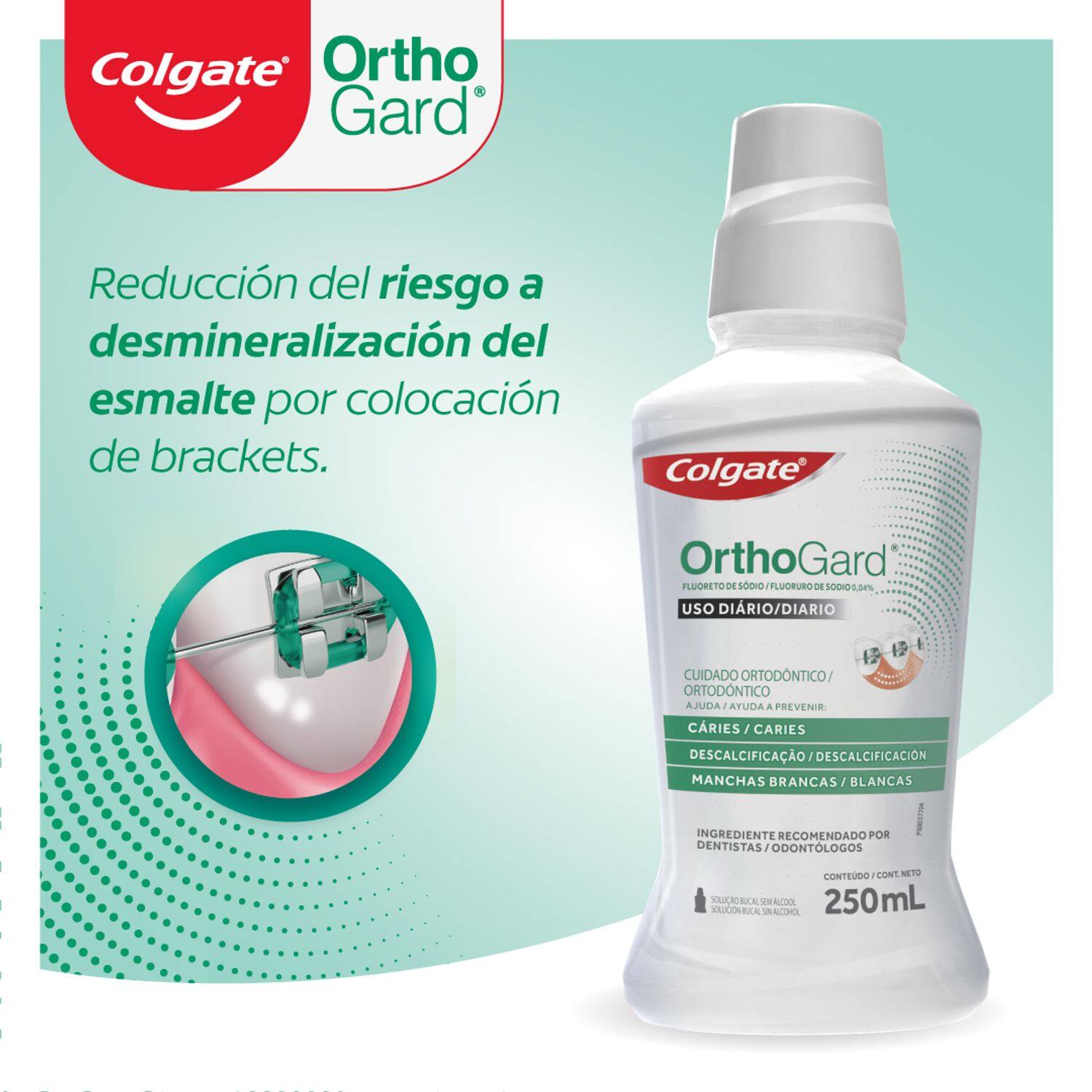 Enjuague Bucal Colgate OrthoGard 250ml