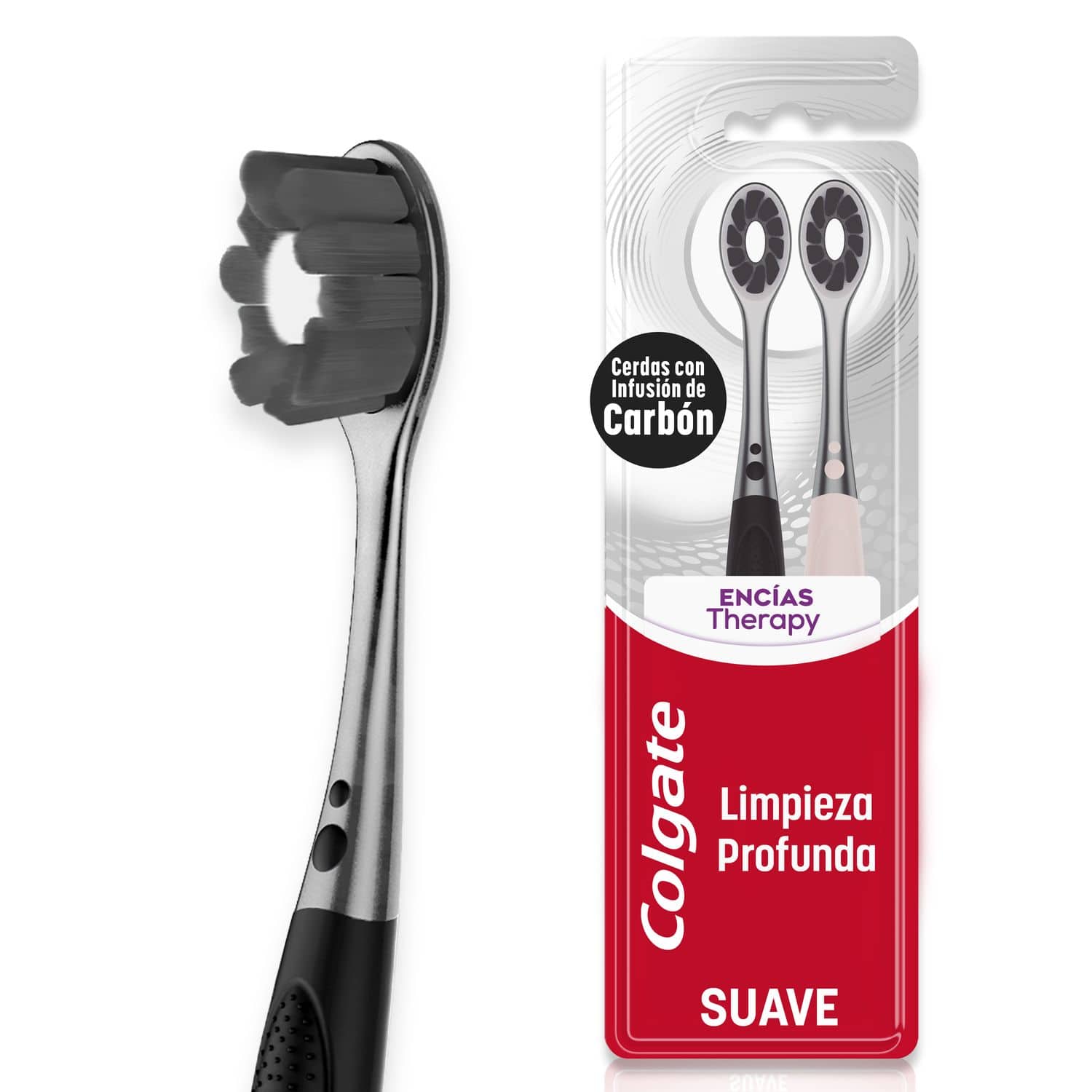 Cepillo de Carbón Colgate Encías Therapy