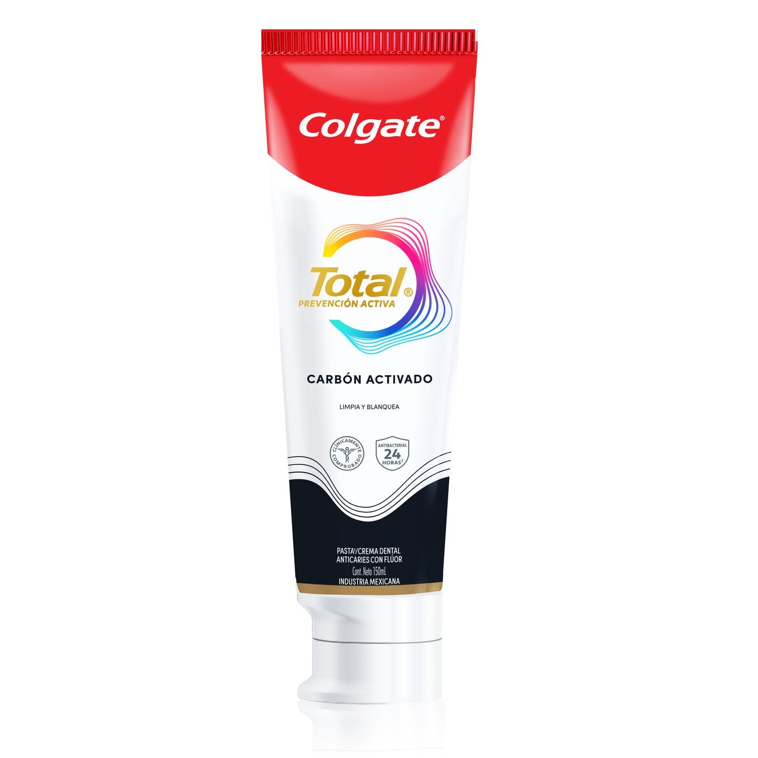 Pasta Dental Colgate Total 12 Carbón Activado