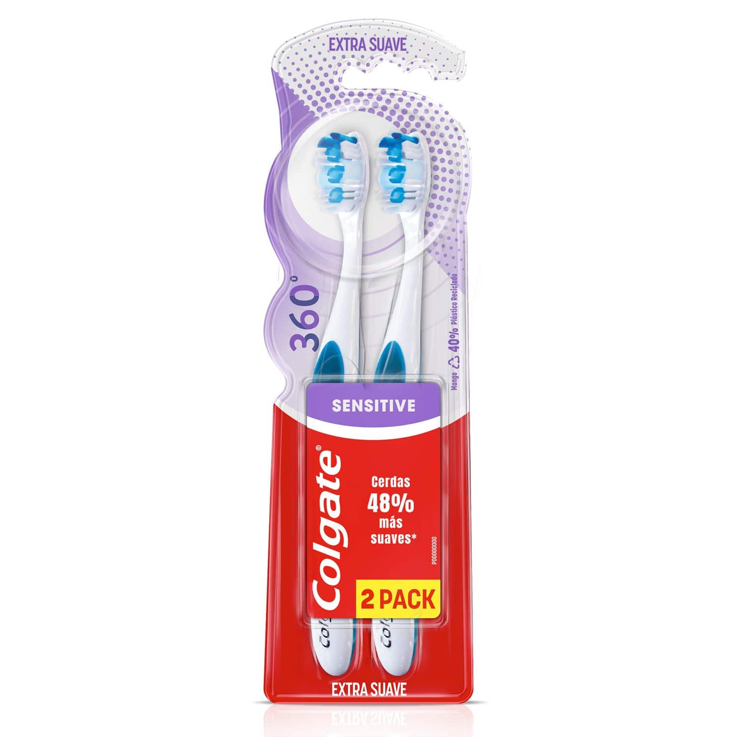 Cepillo dental para dientes sensibles Colgate 360º Sensitive Pro Relief