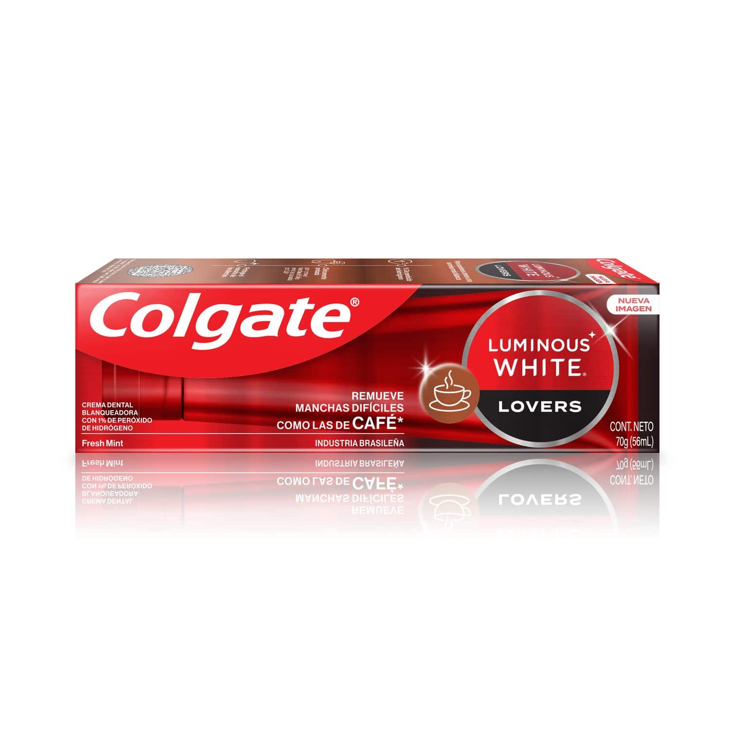 Pasta Dental Colgate Luminous White Lovers Line Café