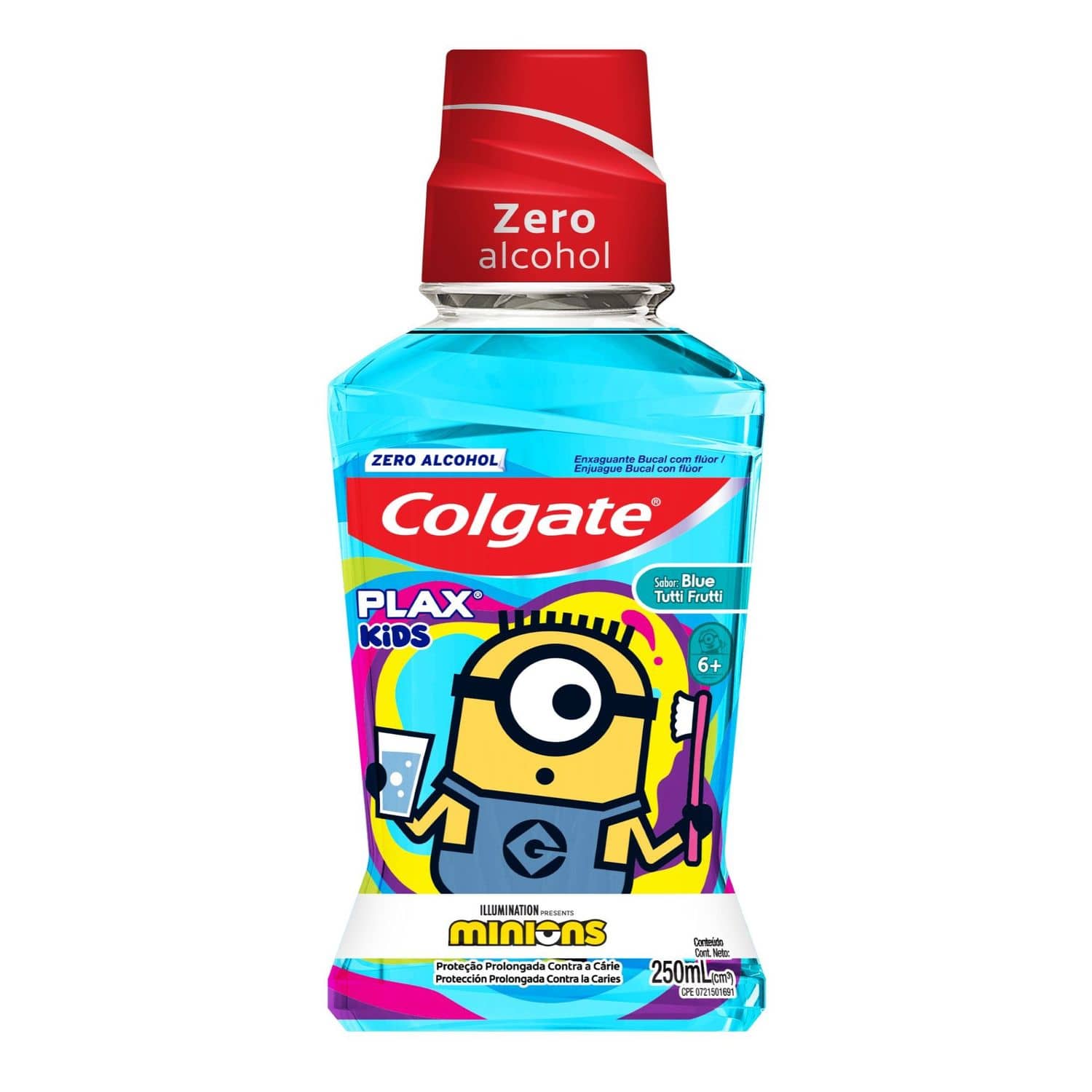 Enjuague Bucal Colgate Minnions Plax Kids