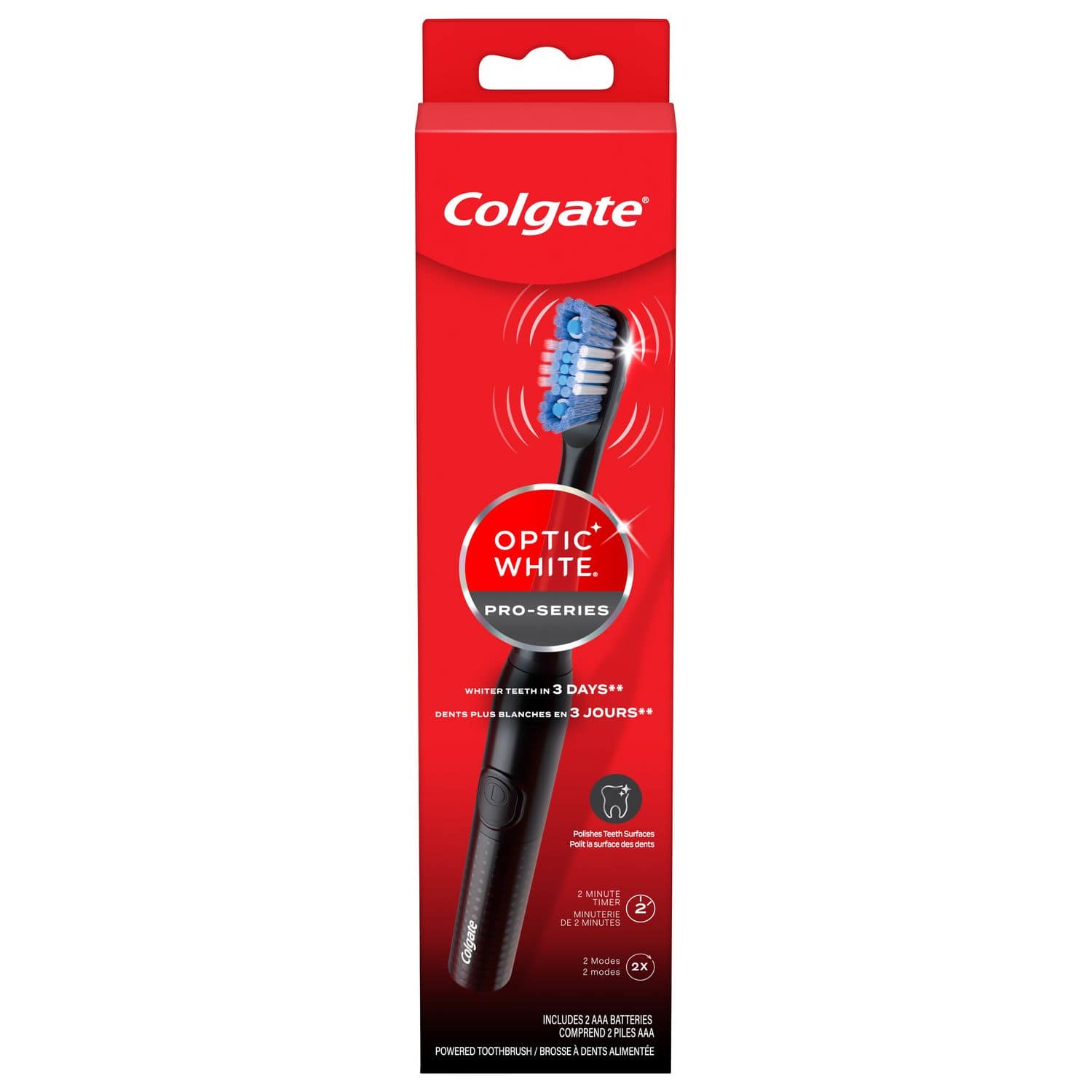 Cepillo de dientes eléctrico Colgate Optic White Pro Series