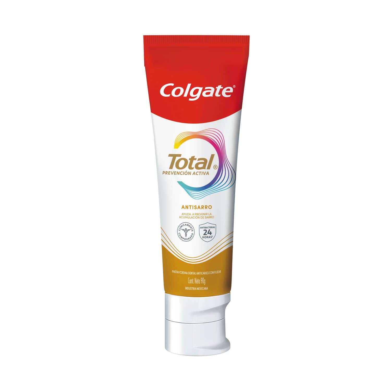 Colgate Total Encías Saludables, Pasta de Dientes Anticaries con Flúor, para Ayudar a Prevenir Problemas en las Encías