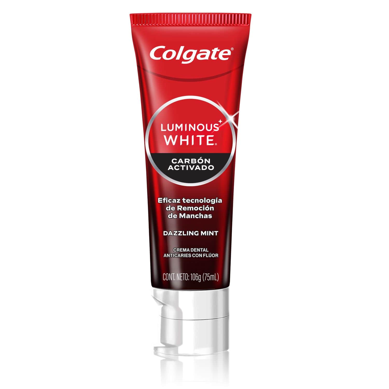 Crema Dental Colgate® Luminous White Carbón Activado