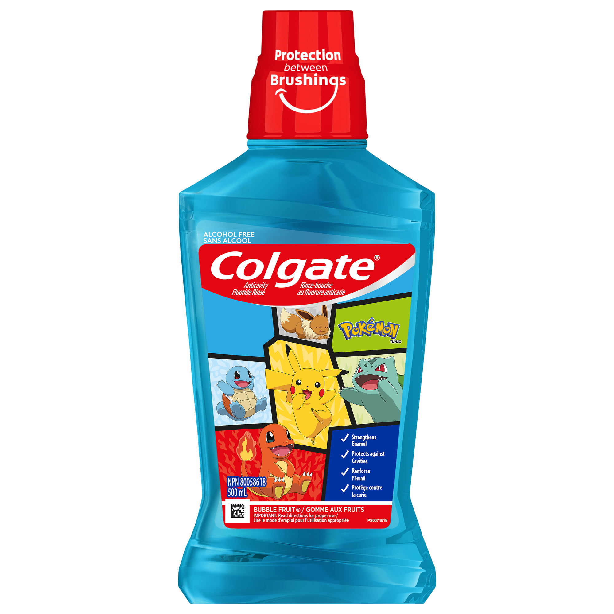 Colgate Kids rince-bouche Pokémon sans alcool