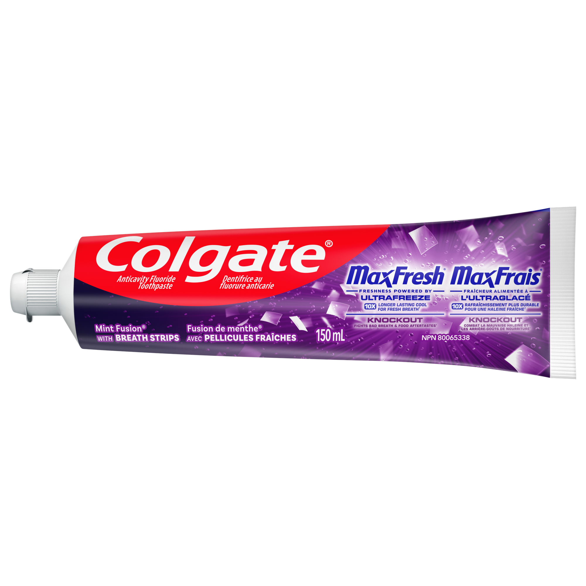 Colgate MaxFrais Knockout dentifrice menthe