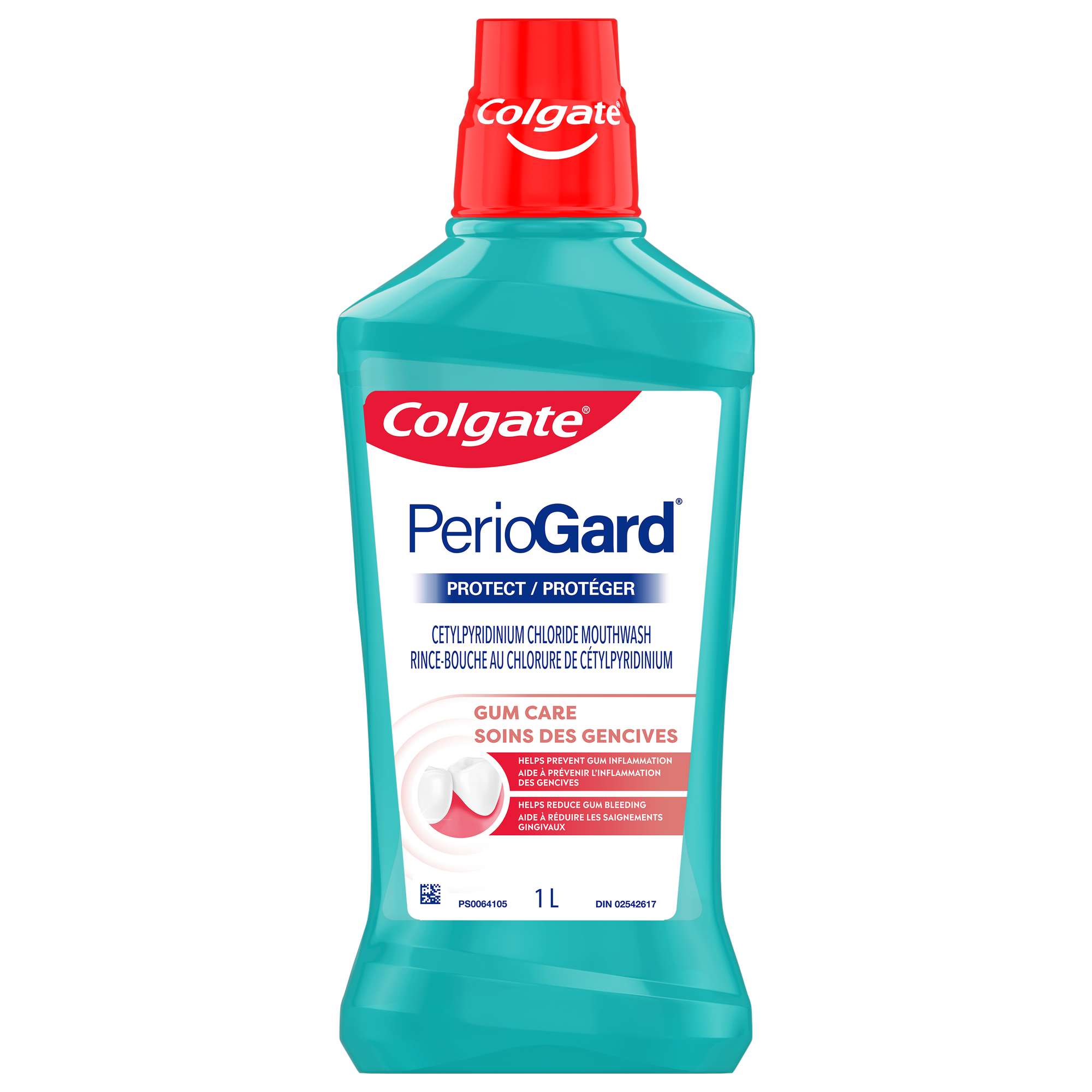Colgate PerioGard Protect rince-bouche gencives menthe