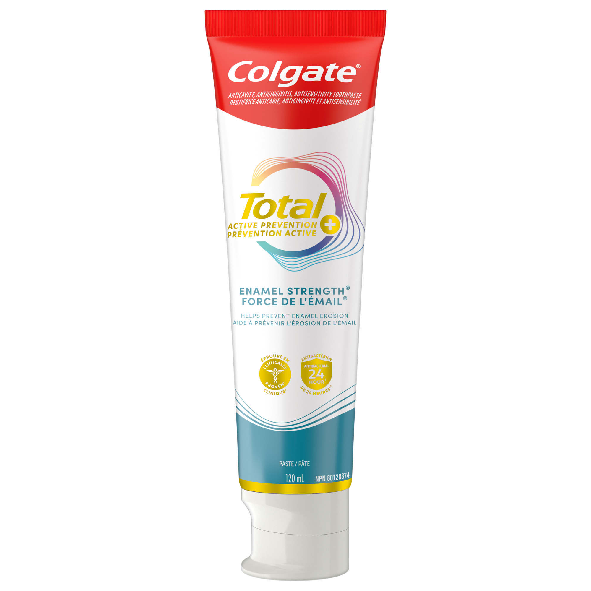 Colgate Total Prevention Active Plus dentifrice répare-émail menthe