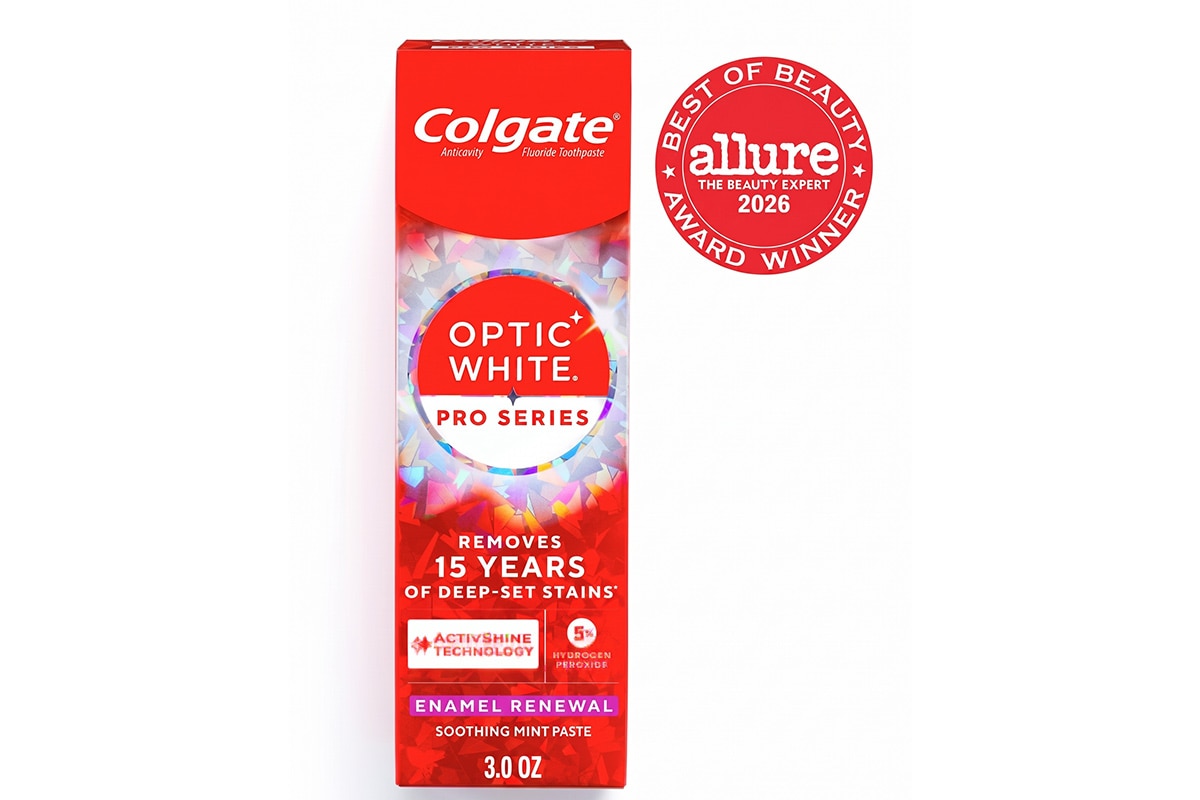 colgate optic white proseries packshot